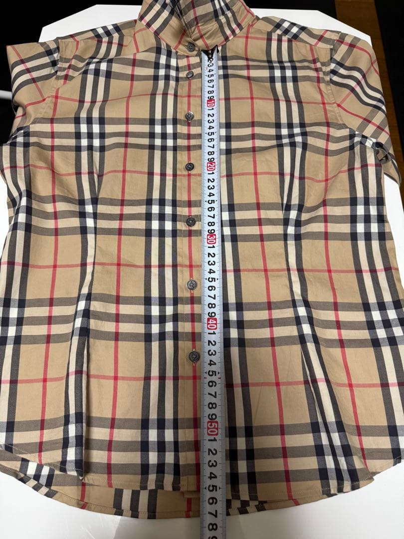 バーバリー　ノバチェックシャツL