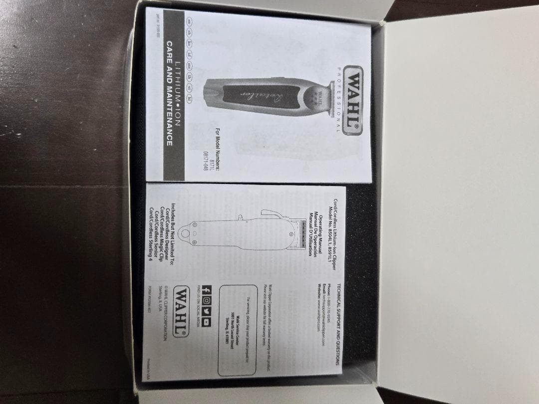 WAHL MagicClip Clipper&Detailer ブラック@,7@