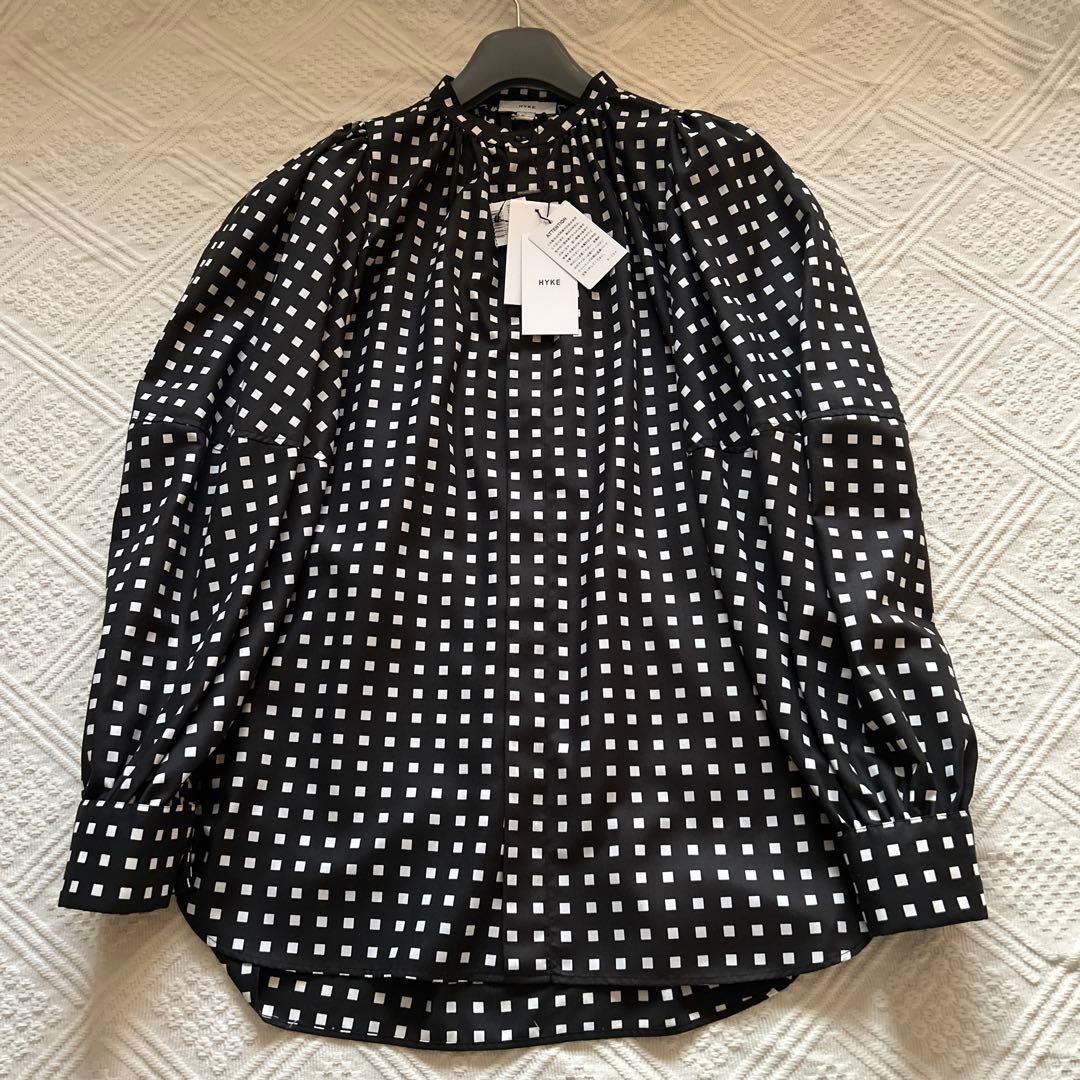 週末限定お値下げ1/23〜1/2523時迄 HYKE 2023AW 長袖ブラウス