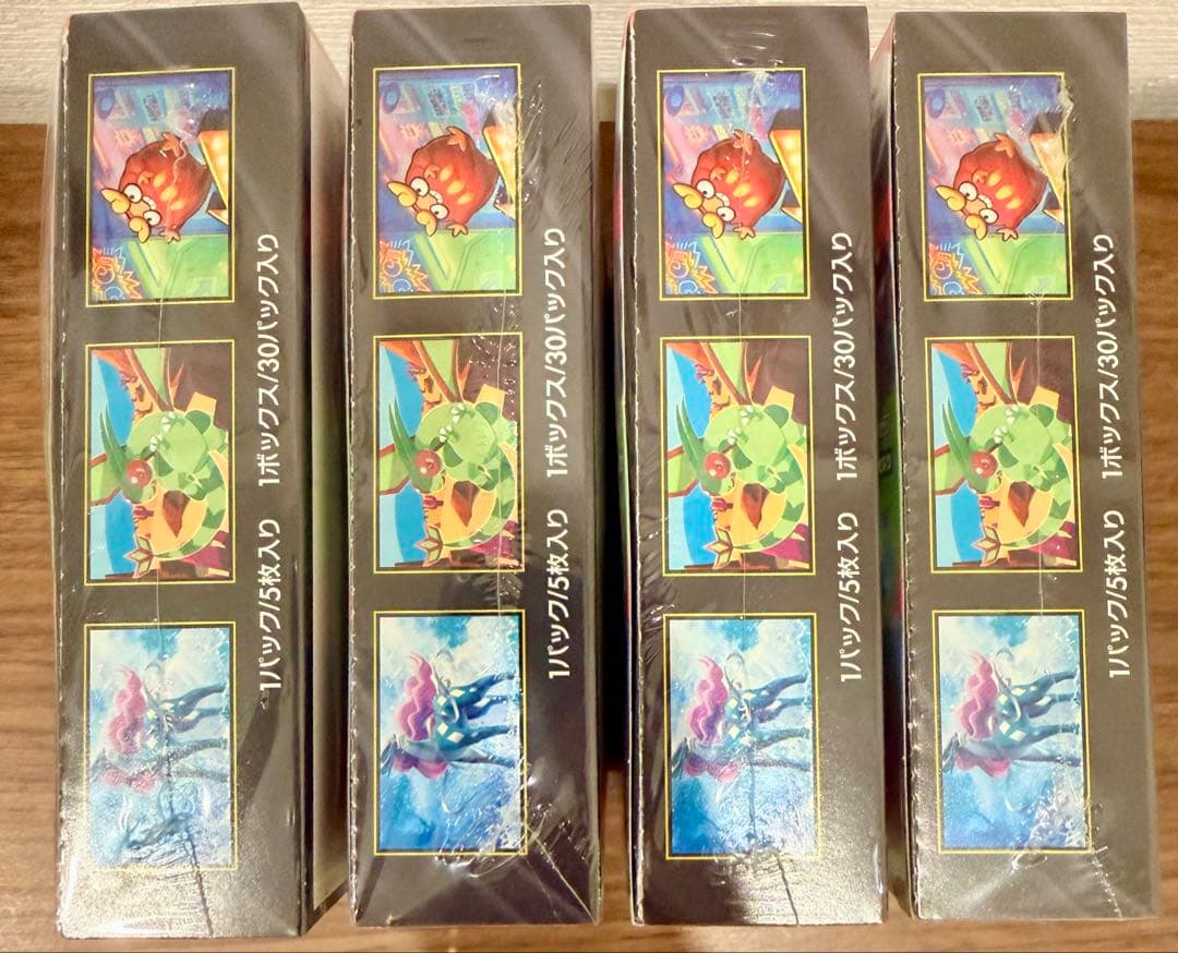 新品 未開封 ポケモンカード インフェルノX 4BOX シュリンク付