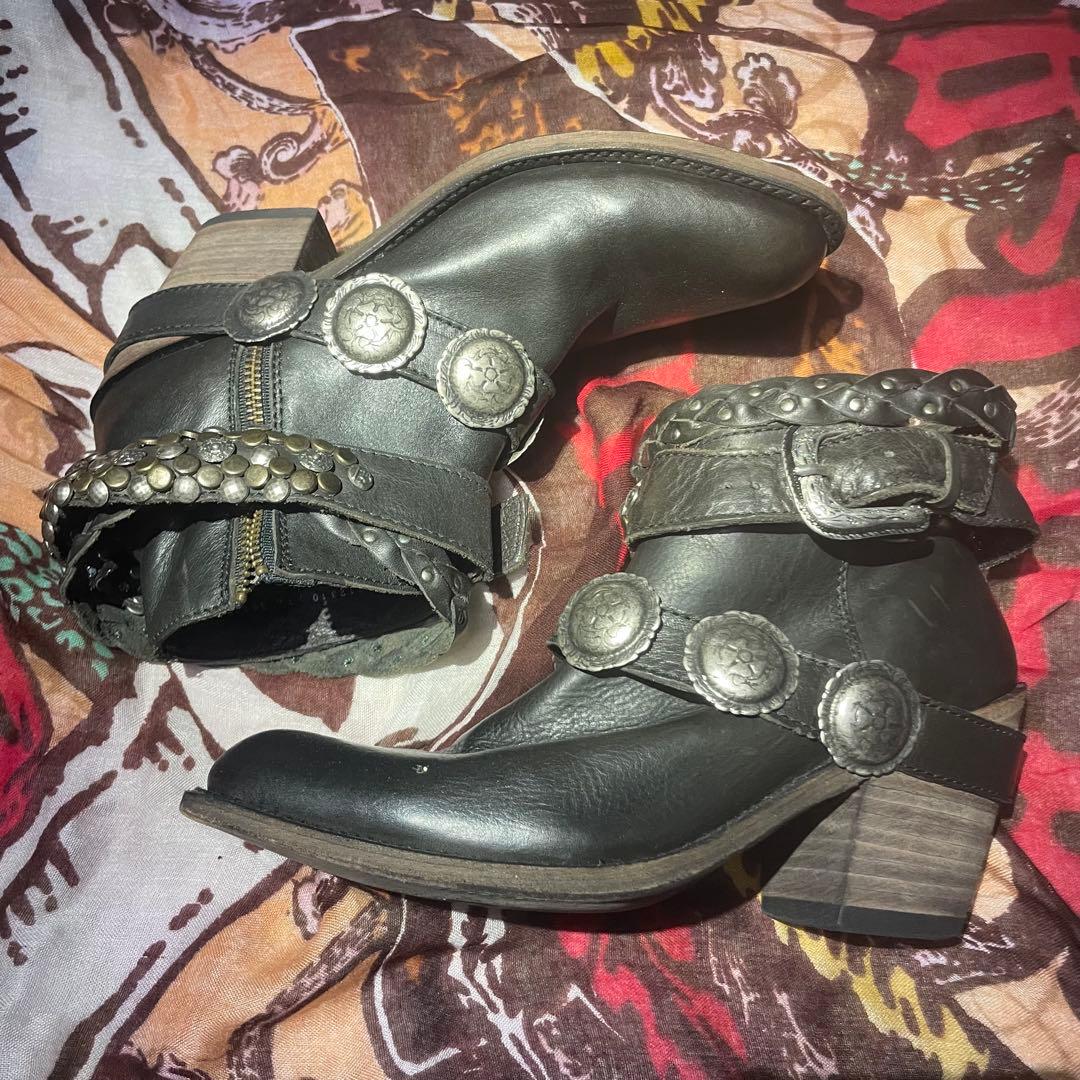 goa人気完売本革ブーツ