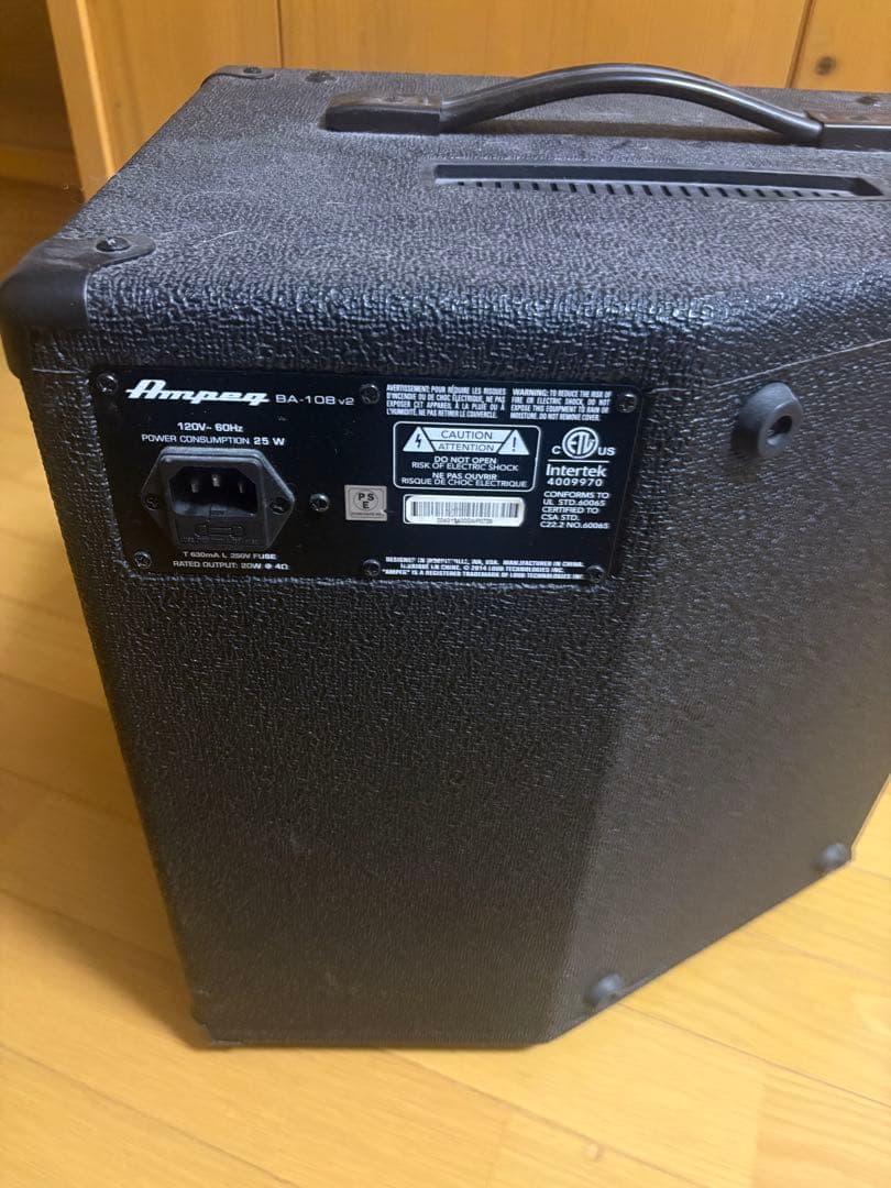 【お買い得】Ampeg アンペグ BA-108 ベースアンプ 定番モデル