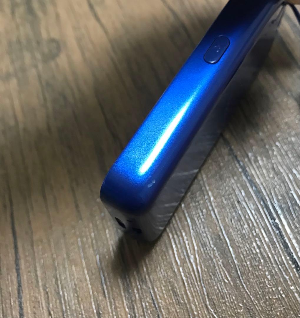 キッズケータイ KY-41C 本体 docomo ブルー