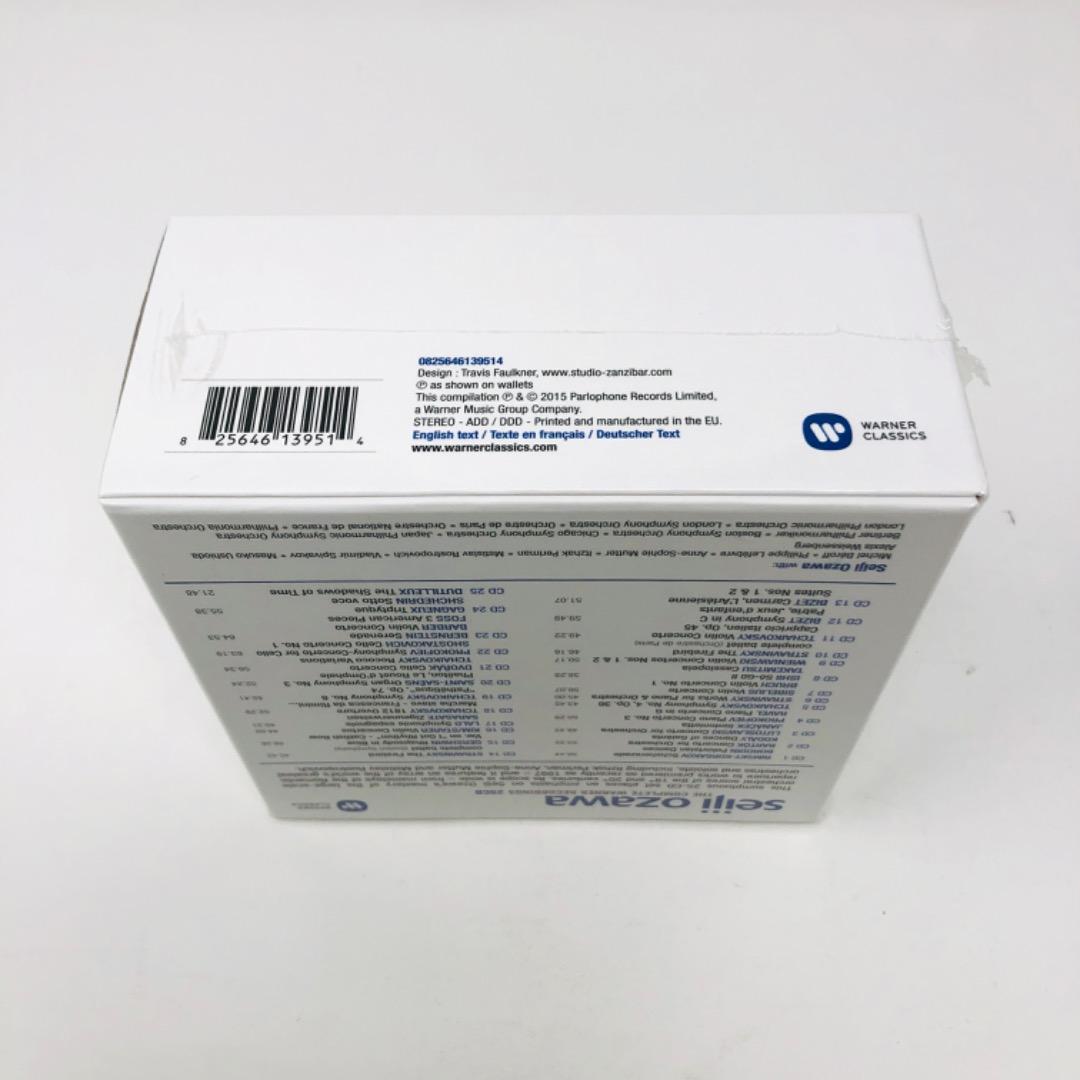 新品/25/CD/BOX 小澤征爾 SEIJI OZAWA ワーナー録音全集