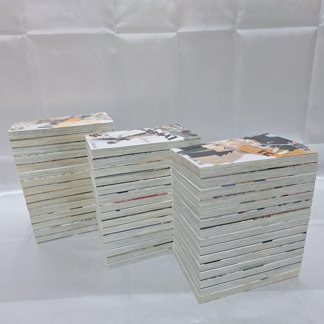 ハイキュー 全45巻セット[完]/全巻簡易クリーニング済み