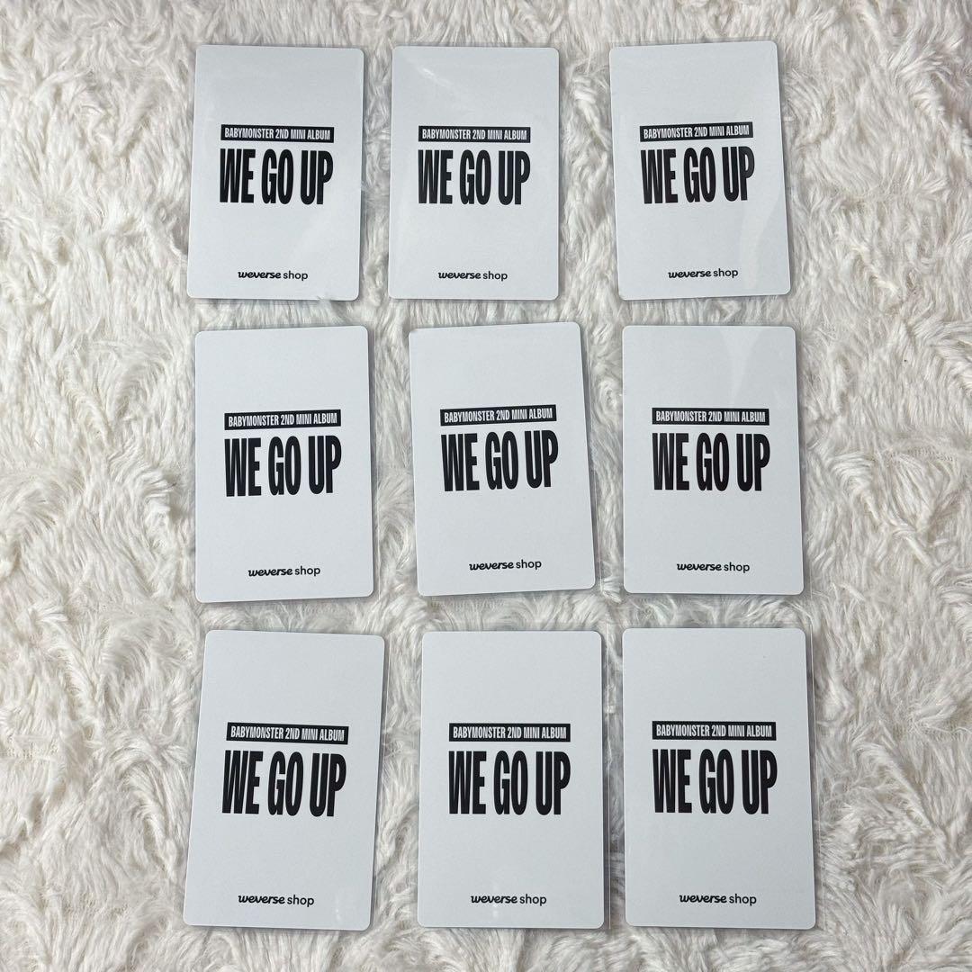 【公式】babymonster 2nd weverse 期間限定 トレカ 9枚
