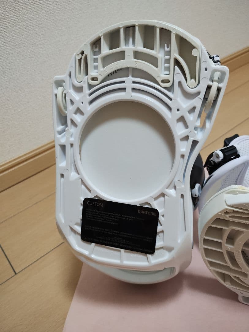 ★BURTON★バートン★ビンディング★カスタム★白★24-26cm★ジャンク★
