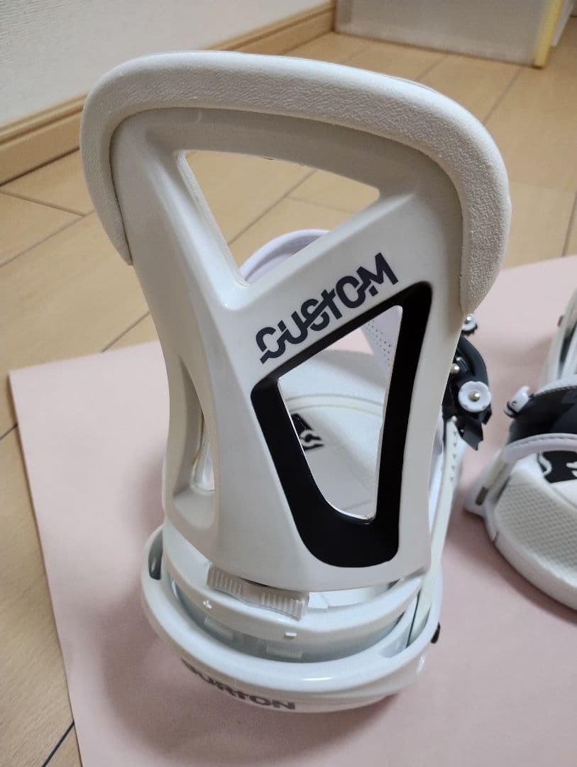 ★BURTON★バートン★ビンディング★カスタム★白★24-26cm★ジャンク★
