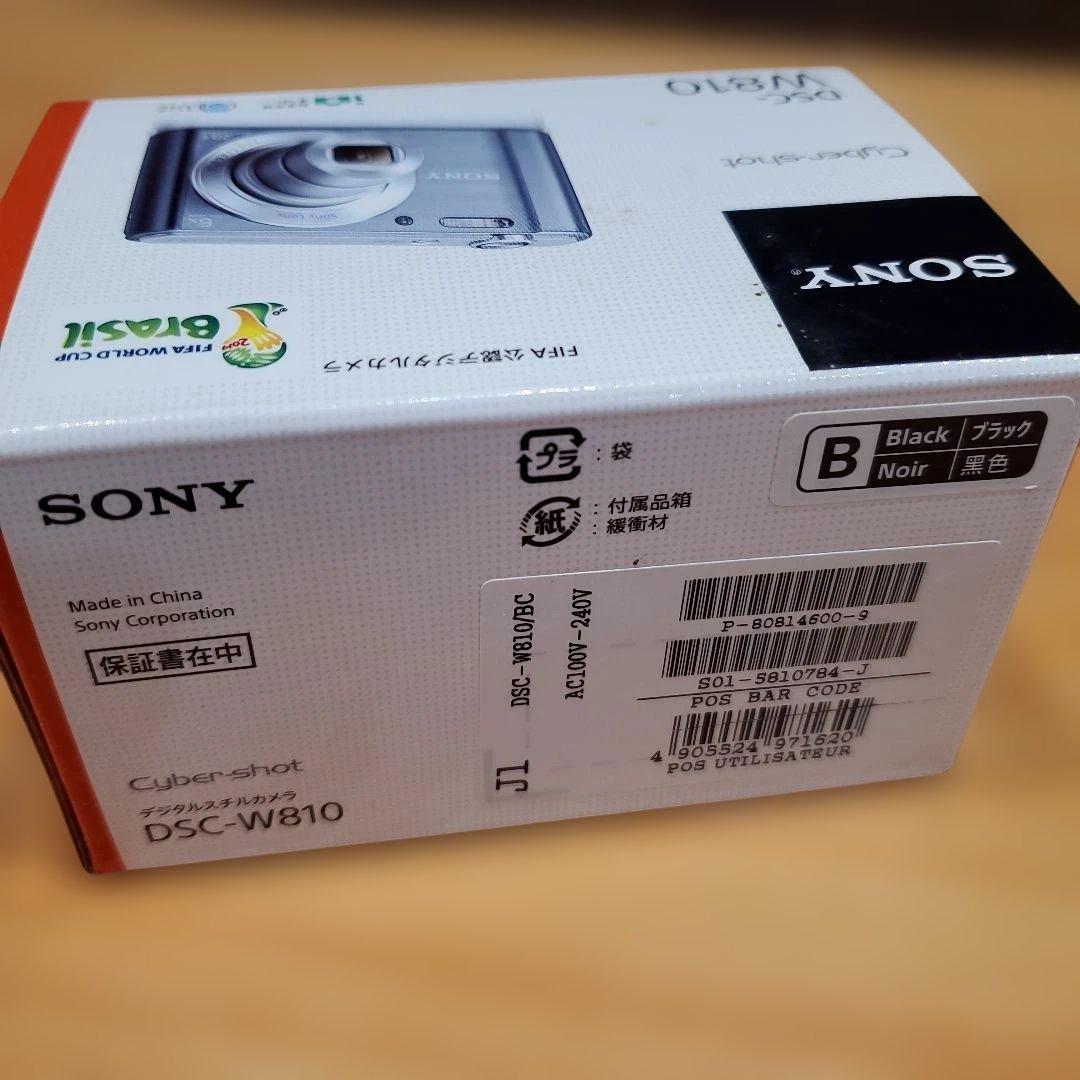 【新品未使用】SONY Cyber‑shot DSC‑W810 デジタルカメラ