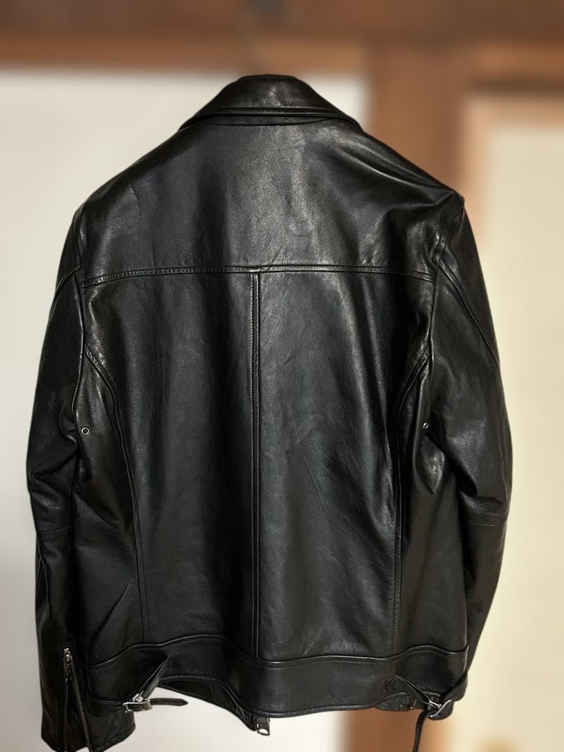 アヴィレックス　ダブルライダースジャケット サイズXL 羊革