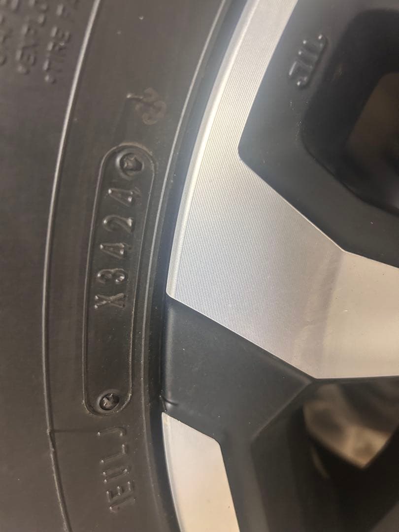 早い者勝ち【送料込み】ほぼ新車外し ランクル70純正ホイールタイヤ4本セット