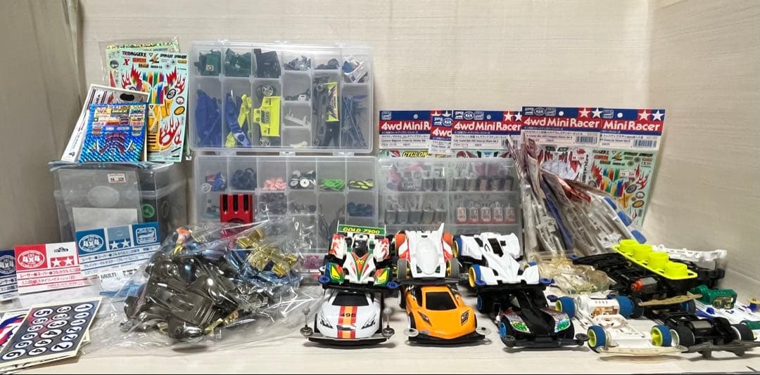 ミニ四駆　ボディ　ケース　パーツまとめ売り
