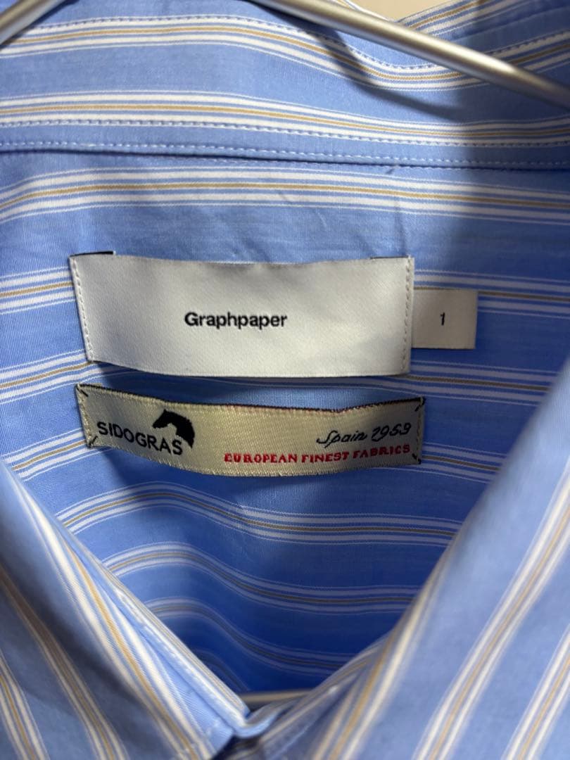 Graphpaper SIDOGRAS グラフペーパー　オーバーサイズシャツ