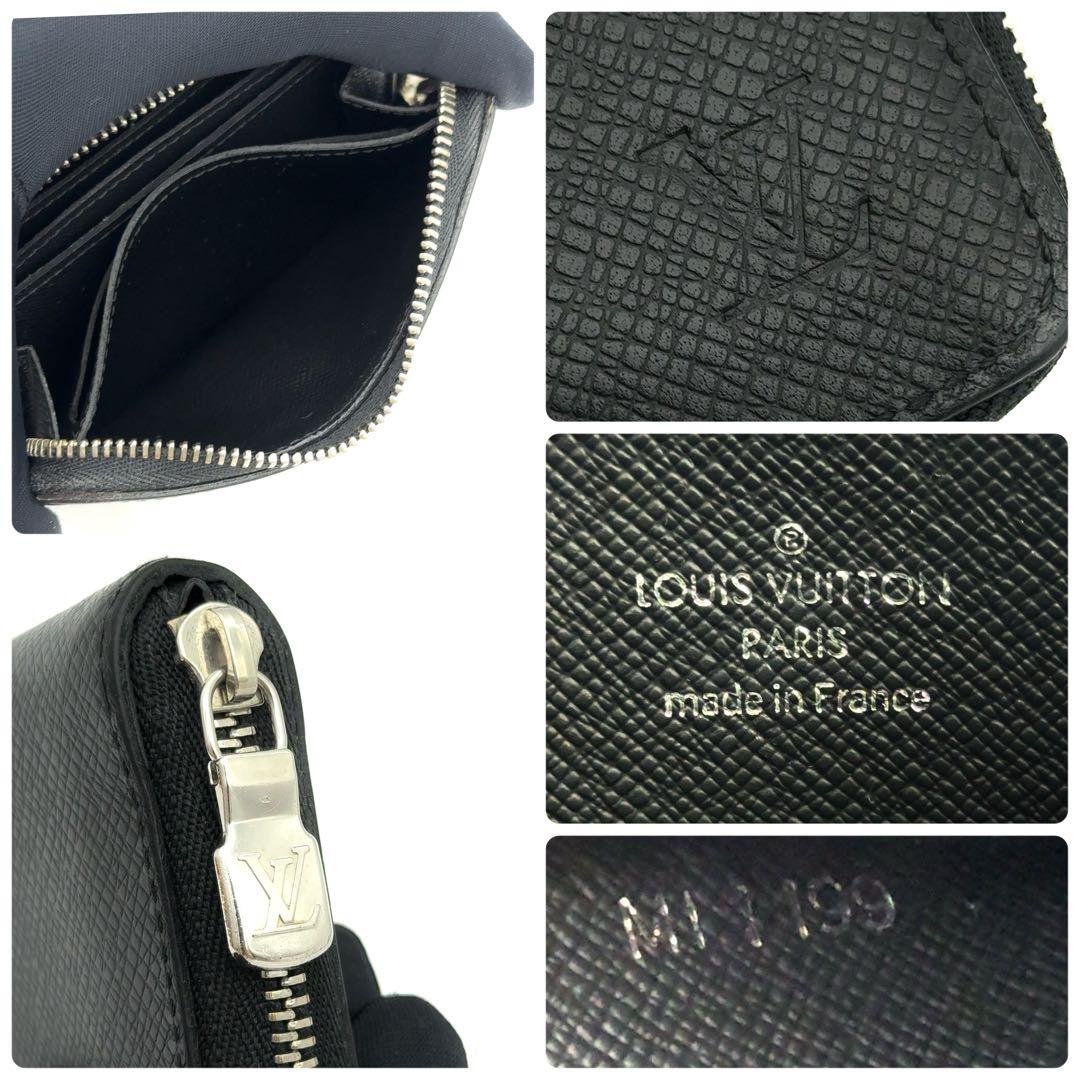【最高級美品】ルイヴィトン タイガ ジッピーパース ノワール 小銭入れ