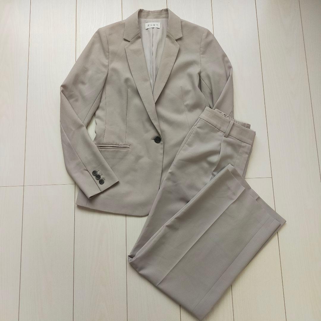 PLST グレー ビジネススーツ XS プラステ セットアップ フォーマル