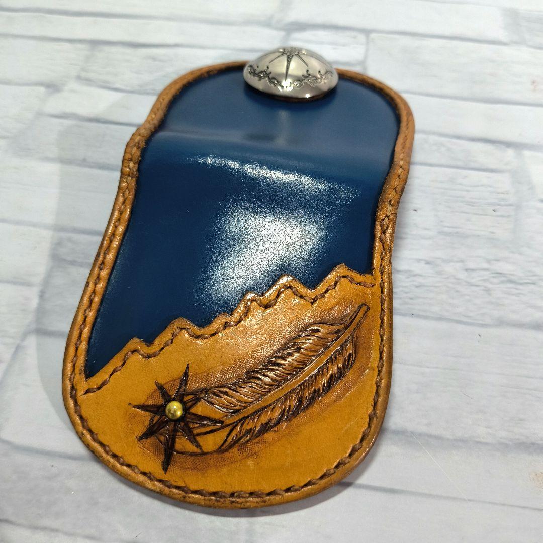 新品未使用　BIGHAND　ビックハンド　レザー　ケース