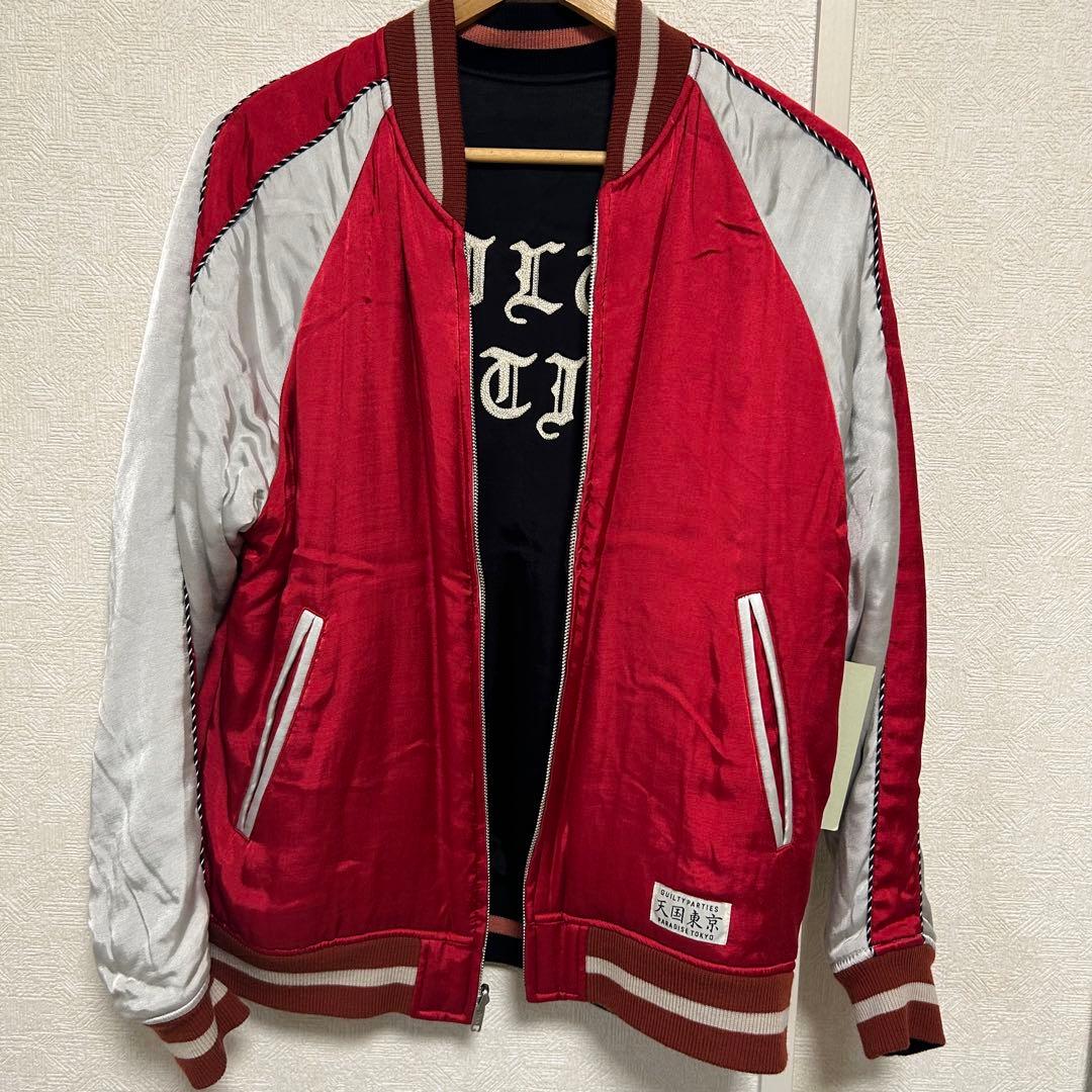 【美品格安】 希少 ワコマリア WACKOMARIA リバーシブルスカジャン M