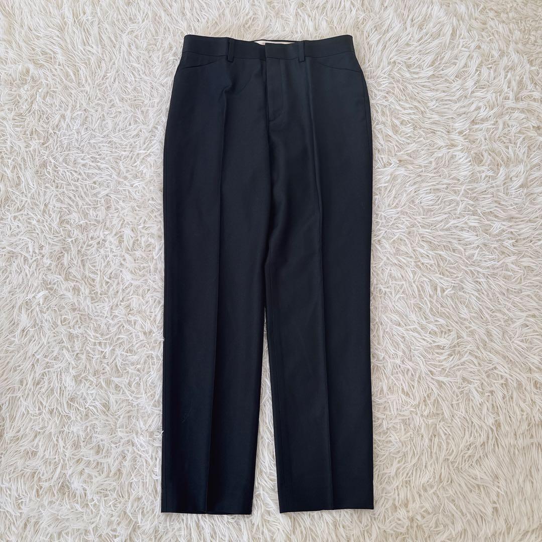 極美品 サイズ40✨カノニコ ユナイテッドアローズ ノーカラー パンツスーツ 紺