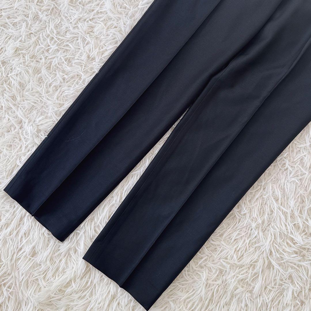 極美品 サイズ40✨カノニコ ユナイテッドアローズ ノーカラー パンツスーツ 紺