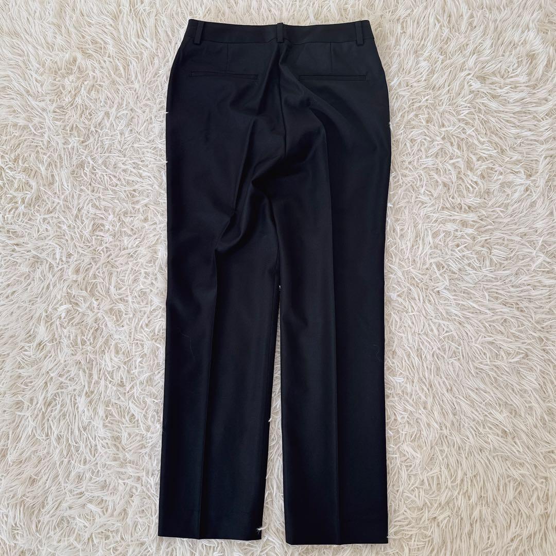 極美品 サイズ40✨カノニコ ユナイテッドアローズ ノーカラー パンツスーツ 紺