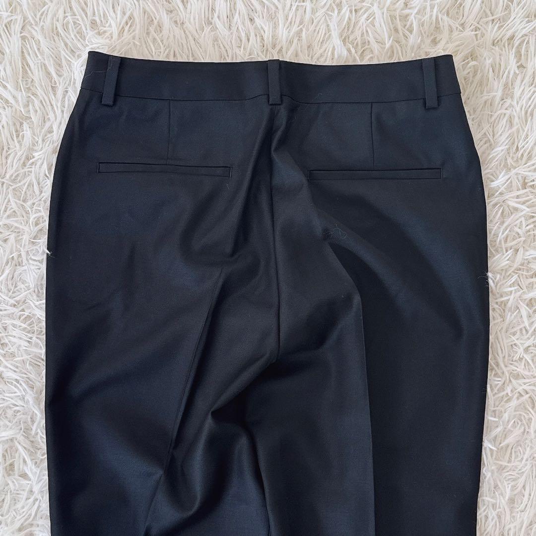 極美品 サイズ40✨カノニコ ユナイテッドアローズ ノーカラー パンツスーツ 紺