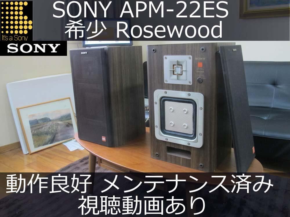 SONY APM-22ES 希少 Rosewood 連番 メンテナンス済み