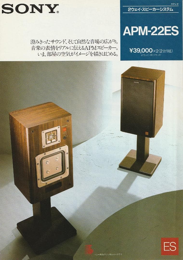 SONY APM-22ES 希少 Rosewood 連番 メンテナンス済み