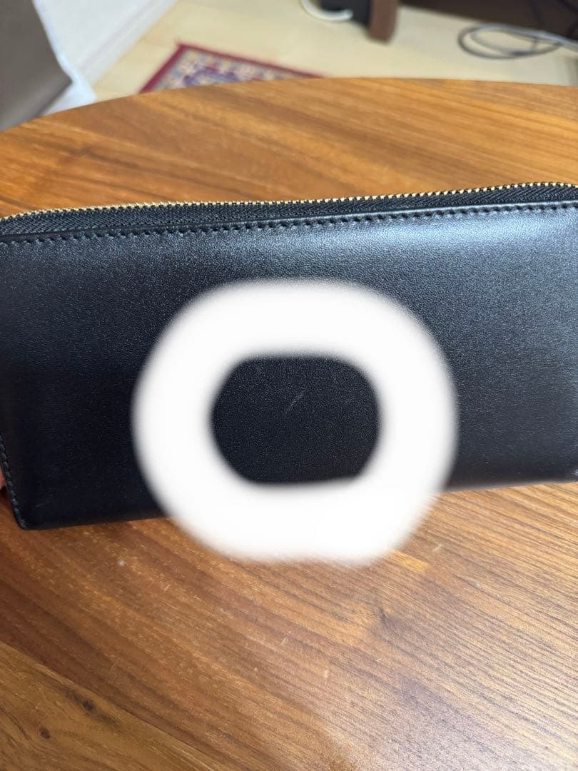 COMME des GARÇONS ブラック長財布 箱付き