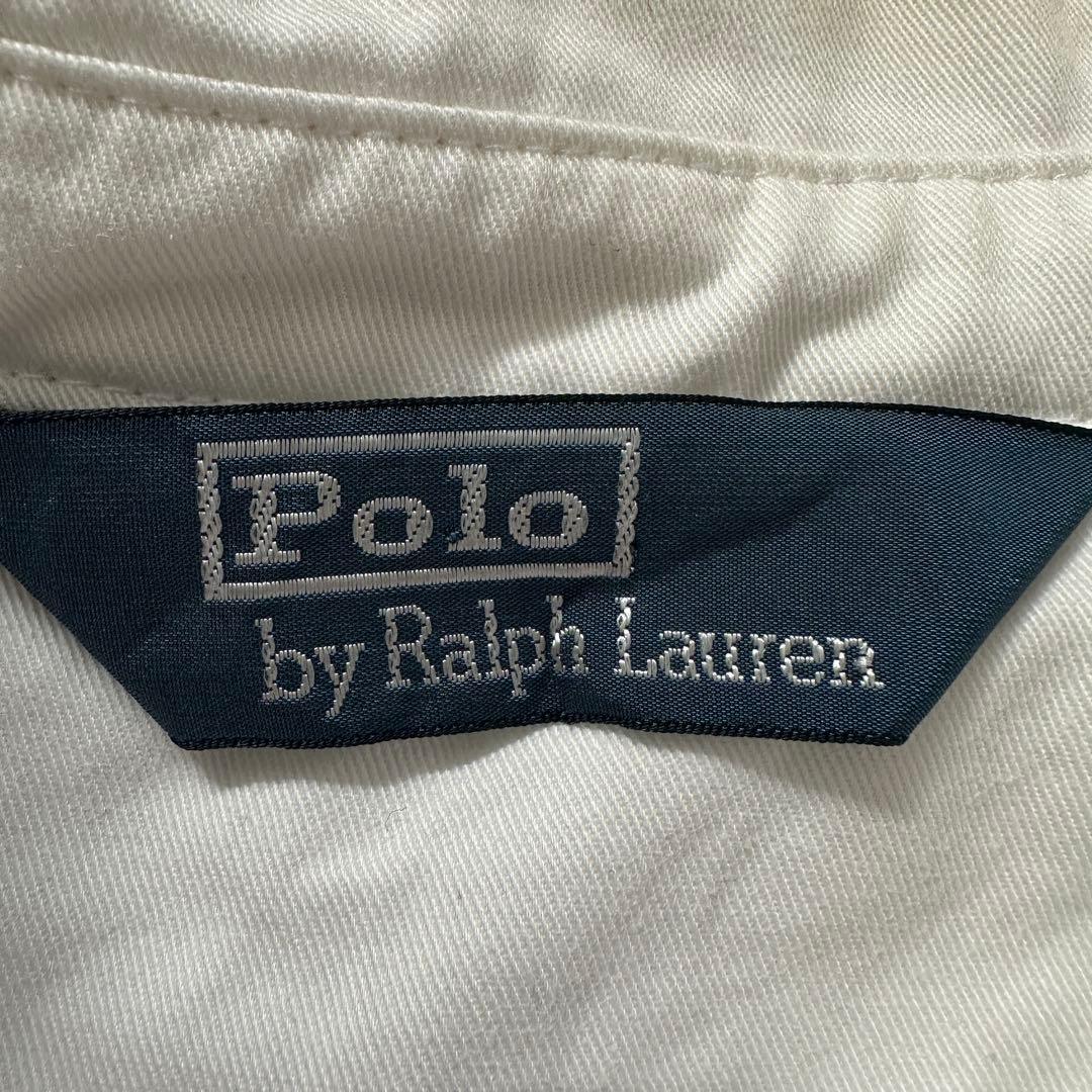 90s ポロバイラルフローレン（L）コットンスイングトップジャケット＊ポニーロゴ