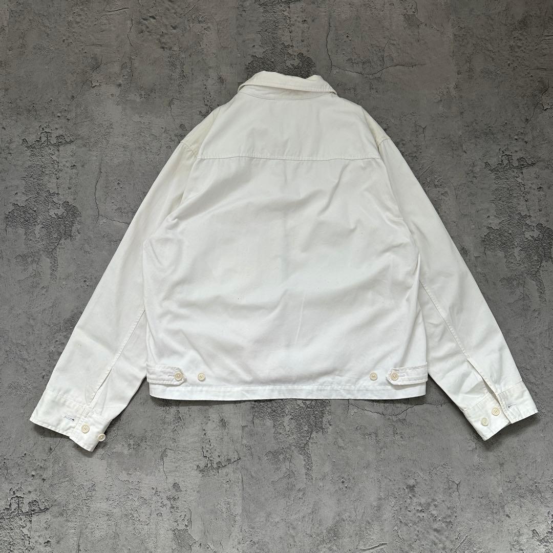 90s ポロバイラルフローレン（L）コットンスイングトップジャケット＊ポニーロゴ