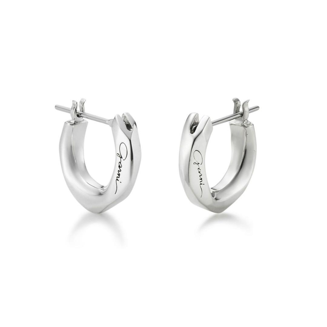 GARNI シルバー フープピアス