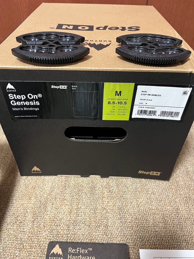 スノーボード Burton stepon GENESIS reflex photon wide