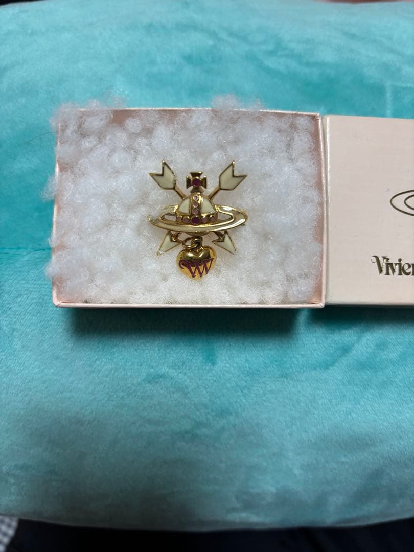 美品✨Vivienne Westwood ゴールドブローチ