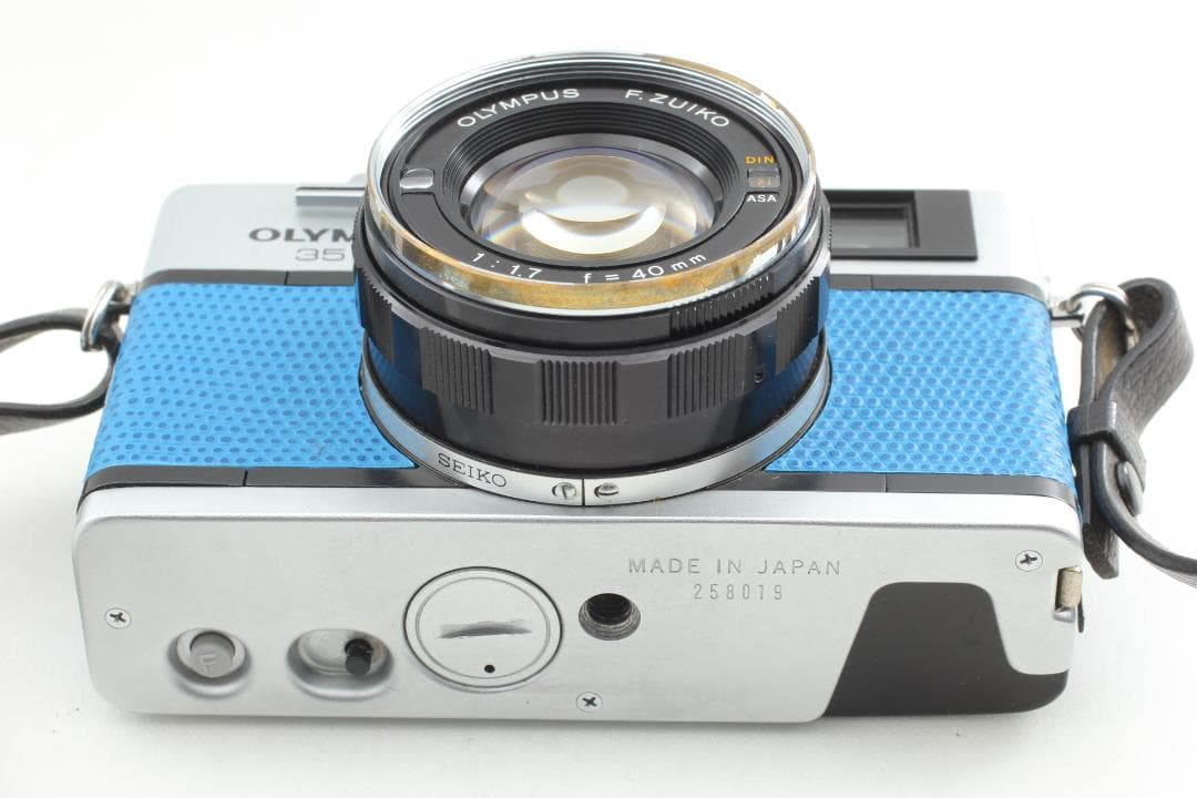 [極 美品、ブルー] オリンパス 35 DC 40mm f1.7 #1345
