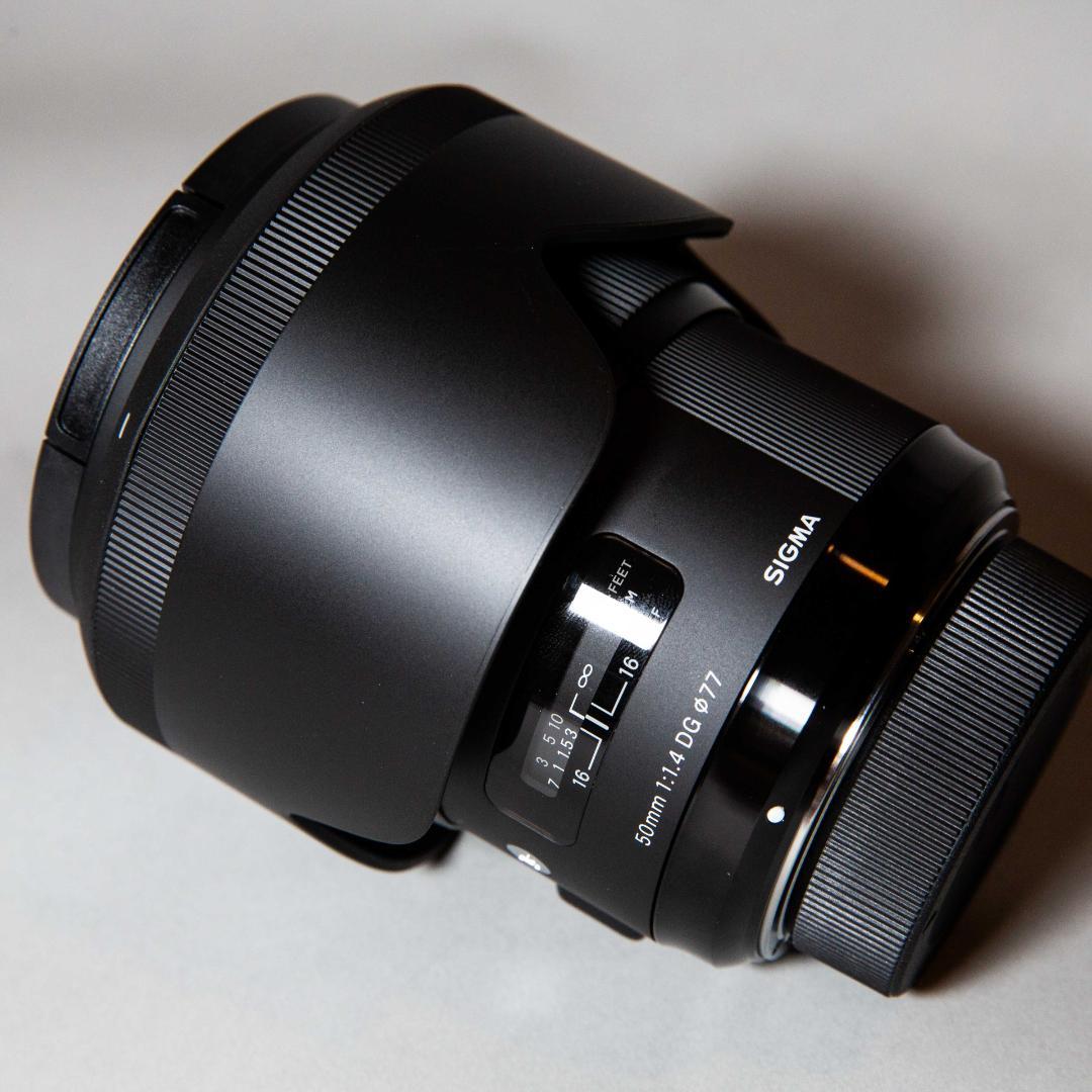 【新品】Sigma 50mm F1.4 DG HSM Art ニコンF 箱保証書