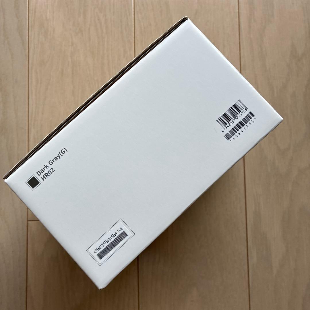 docomo 5Gホームルーター HR02 ダークグレー