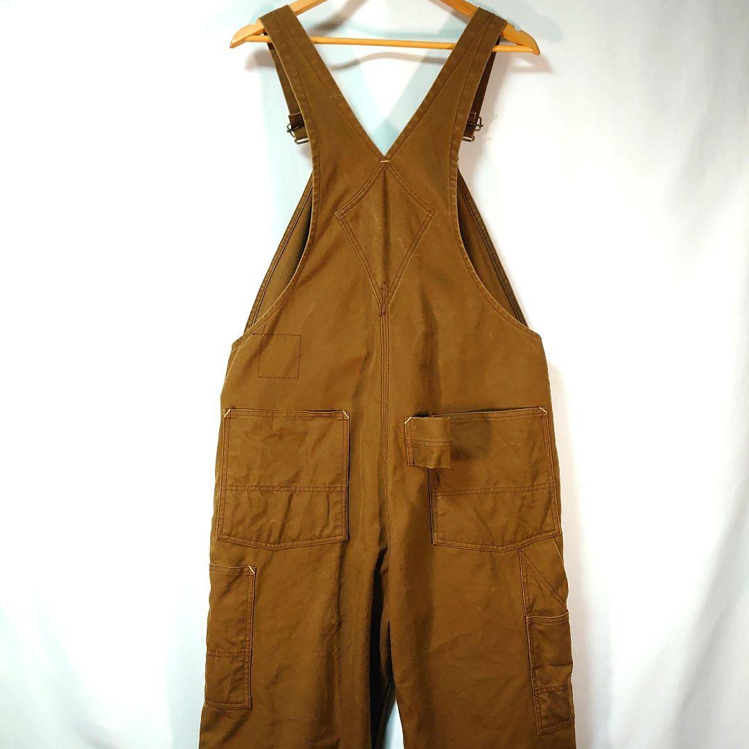 HEAD LIGHT 13oz ブラウンダック オーバーオール 32×32