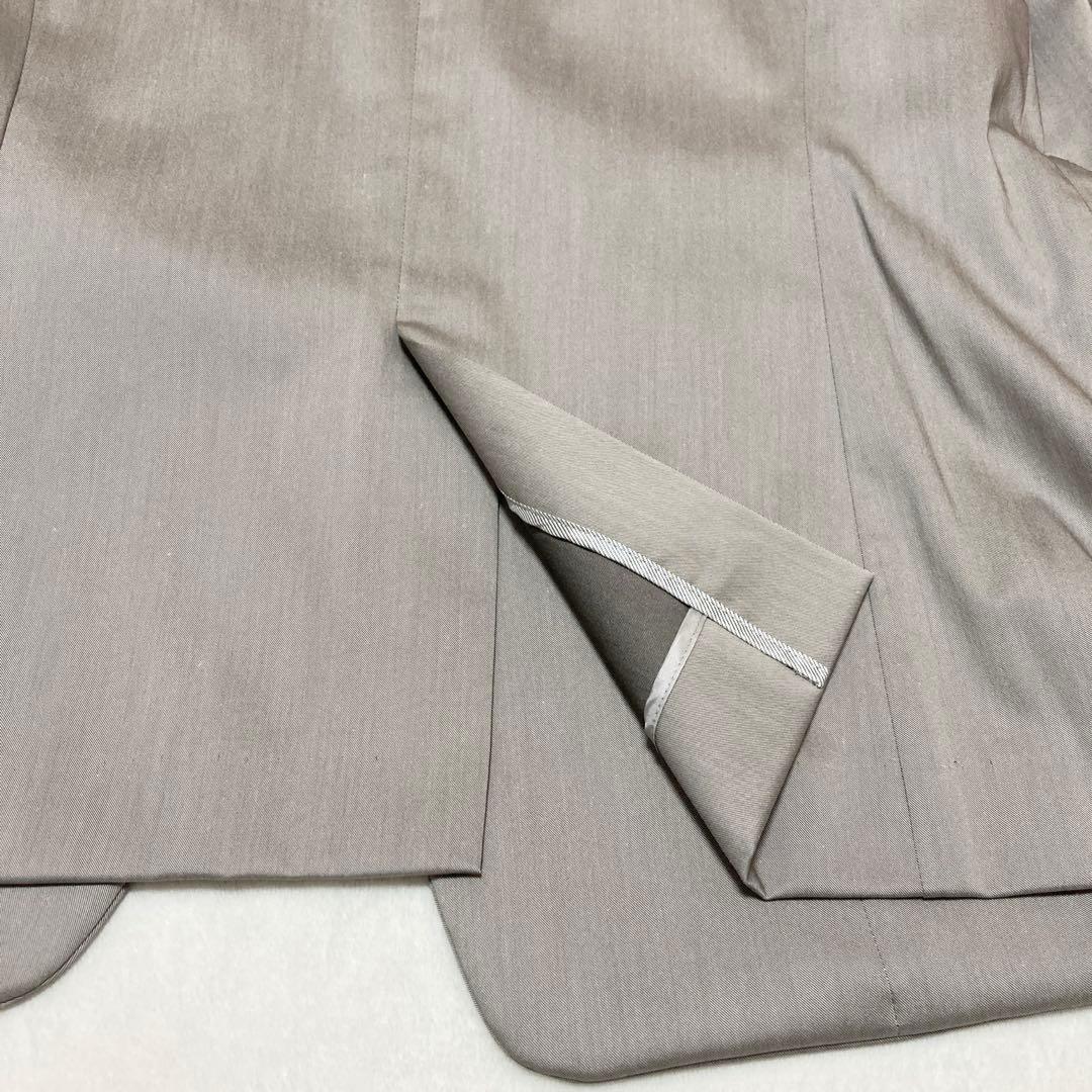 23区　大きいサイズ　ストレッチパンツスーツ　セットアップ　ライトブラウン　46