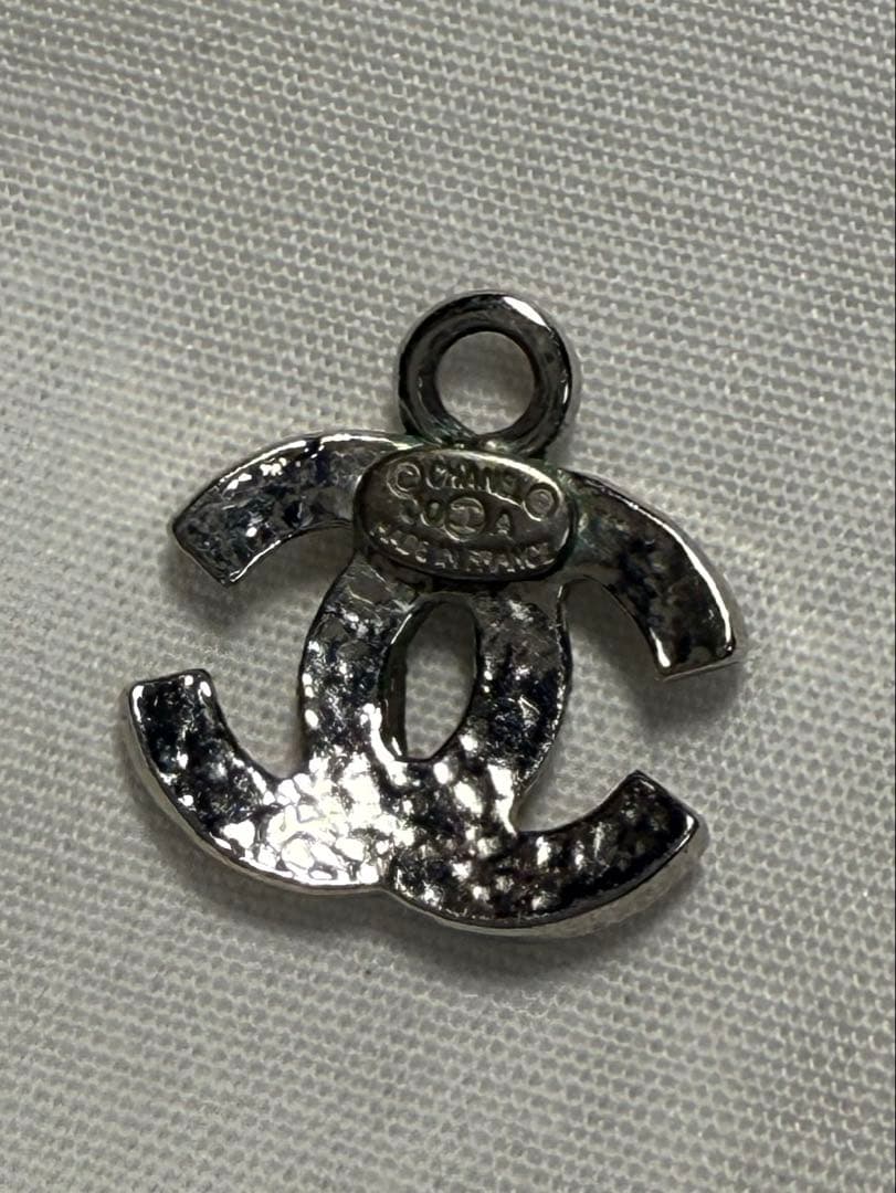 注)片方のみの販売です！ ぶら下がり CHANEL シャネル　ピアス　シルバー