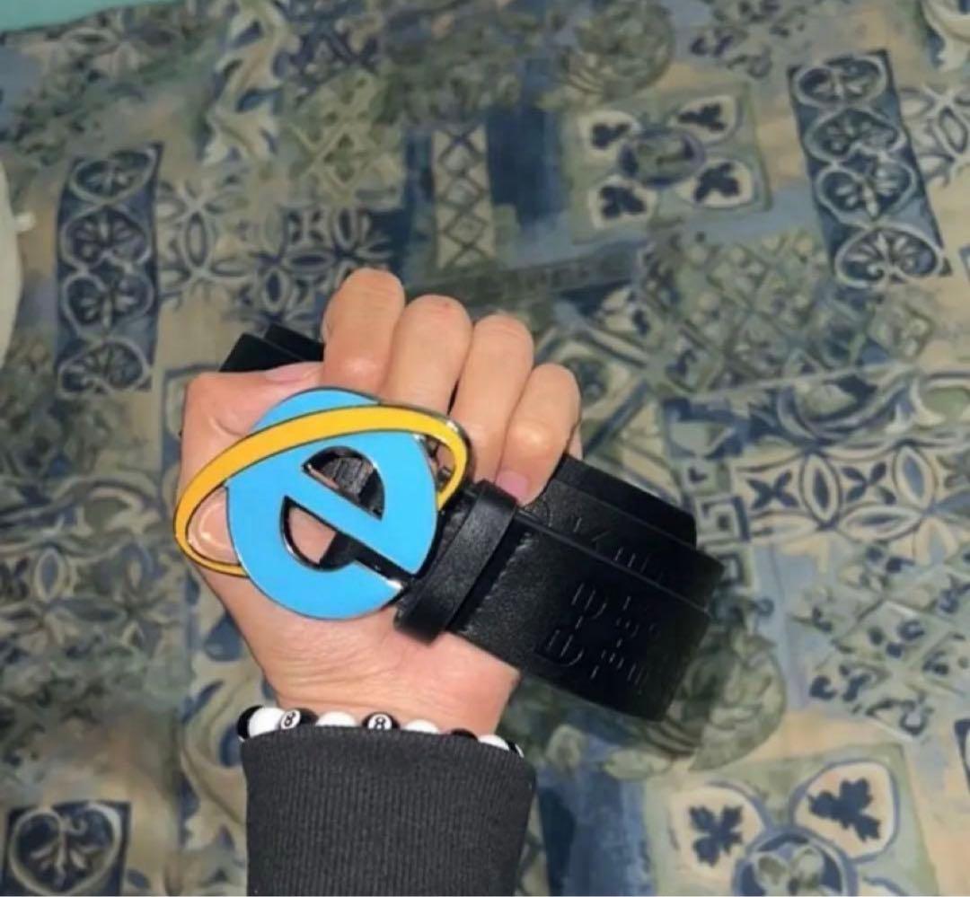 小物 Internet Explorer Belt y2k ecstasy opium