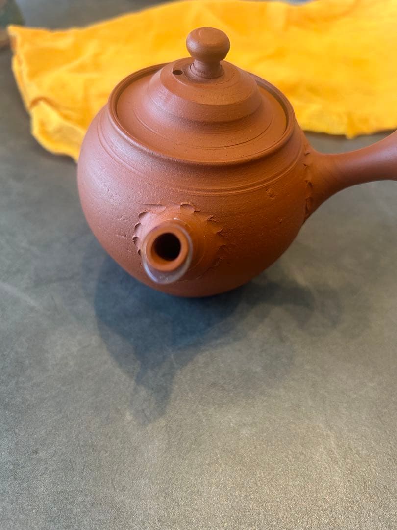 常滑焼　山田常山　絵夢　急須