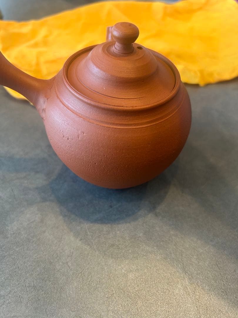 常滑焼　山田常山　絵夢　急須