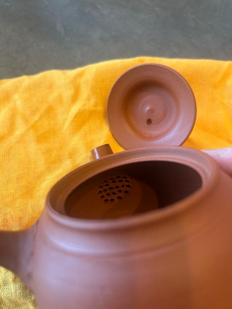 常滑焼　山田常山　絵夢　急須