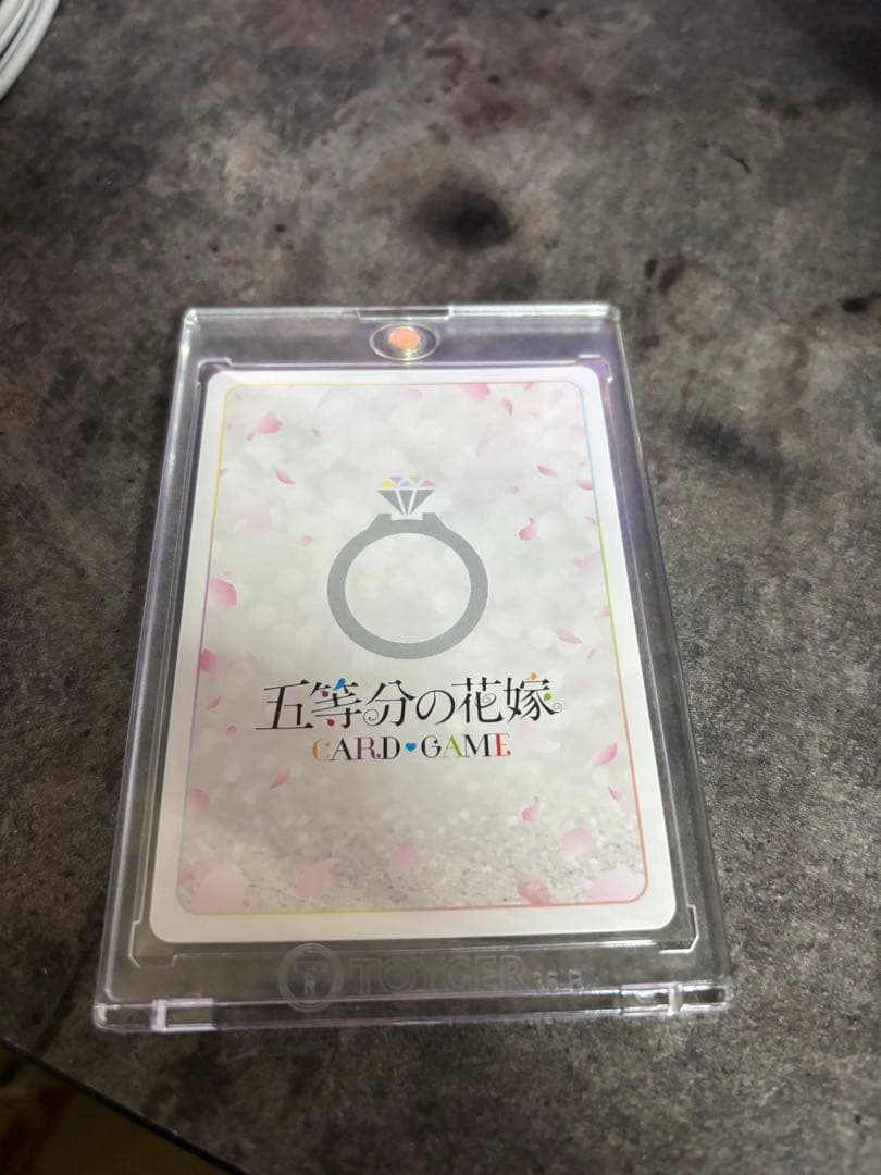 ごとカド SSP 二乃 まっすぐな愛 サインカード 五等分の花嫁カードゲーム