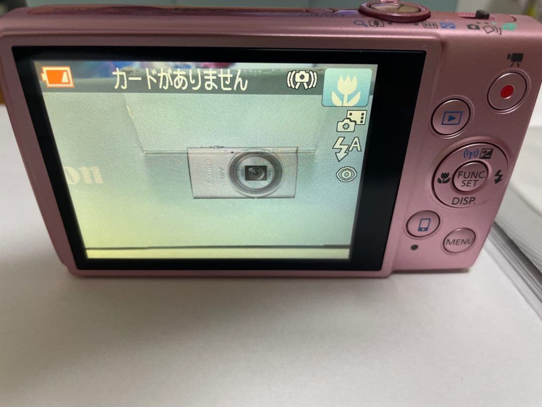 【美品】Canon キャノン IXY 630 ピンク デジカメ バッテリー充電器