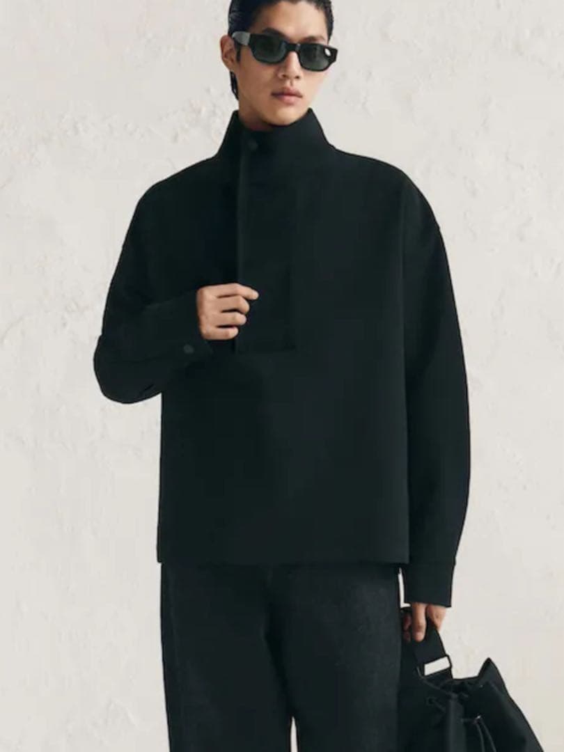 ZARA スタジオニコルソン　ユニセックス新品黒　XSーS