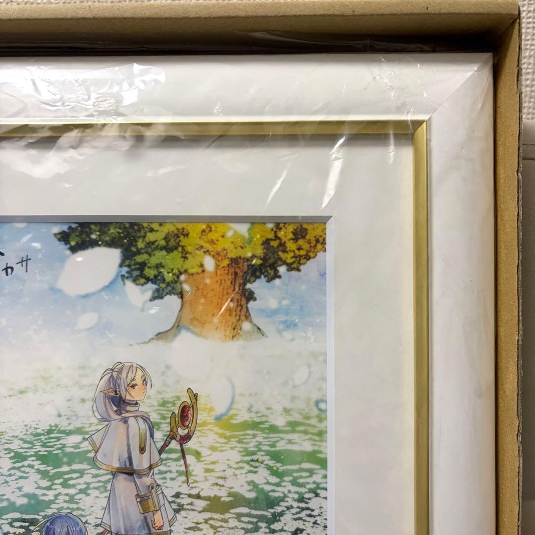 葬送のフリーレン 複製原画　「花畑」 A5 シリアル 200番台