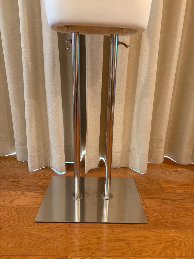 【和装用トルソー】 着付け練習 マネキン 芯地張り着付けトルソー　2本ポール仕様