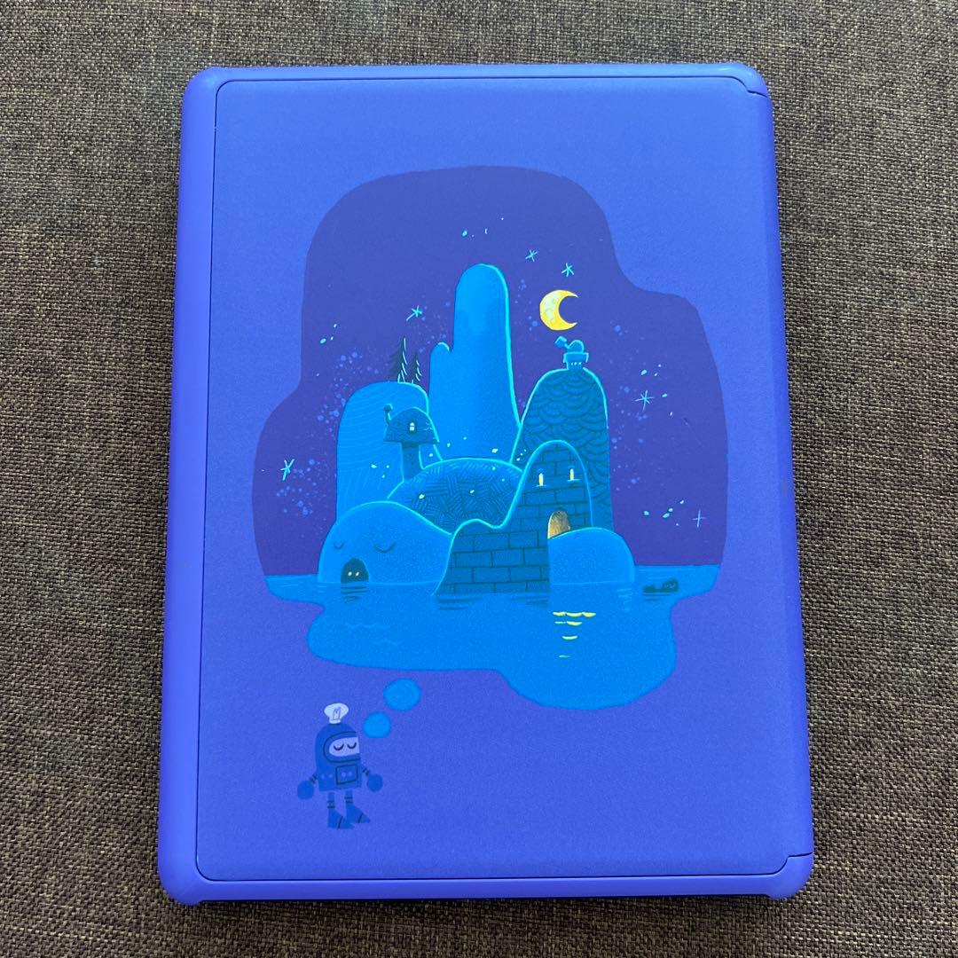 米国版 Kindle Paperwhiteキッズモデル　ロボットドリームカバー