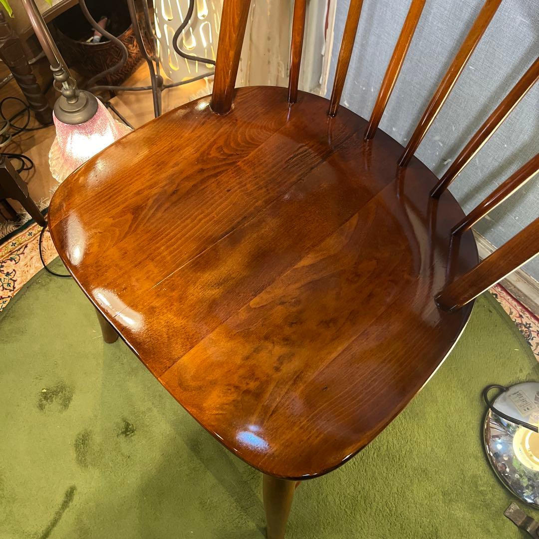 L２　キツツキマーク　ヴィンテージ ヴィンテージ ボーバックチェア